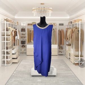 MSK-Royal blue dress